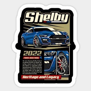 Shelby 2022 Mustang Sticker